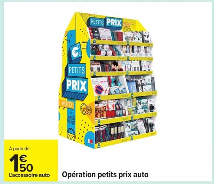 Opération petits prix auto