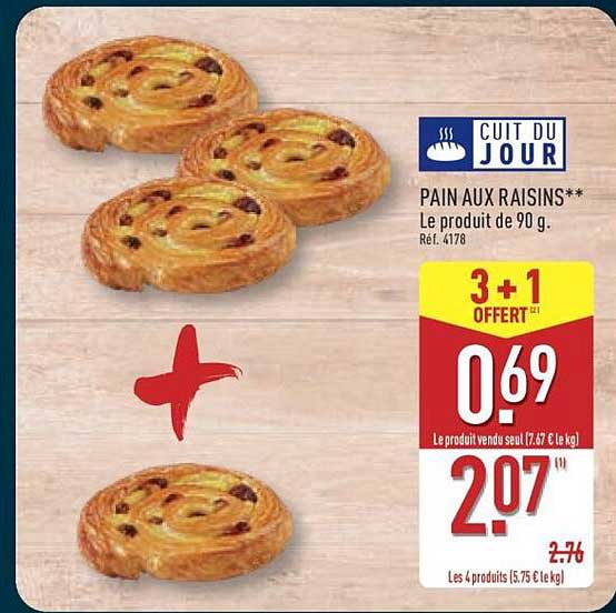 PAIN AUX RAISINS