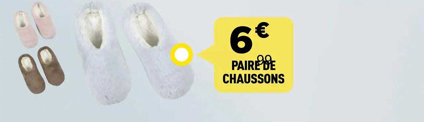 PAIRE DE CHAUSSONS