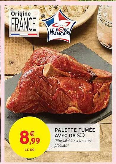 PALETTE FUMÉE AVEC OS