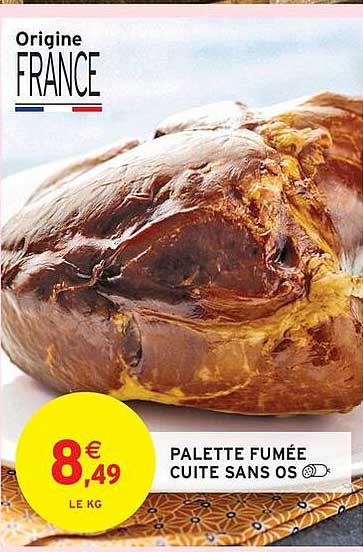 PALETTE FUMÉE CUITE SANS OS