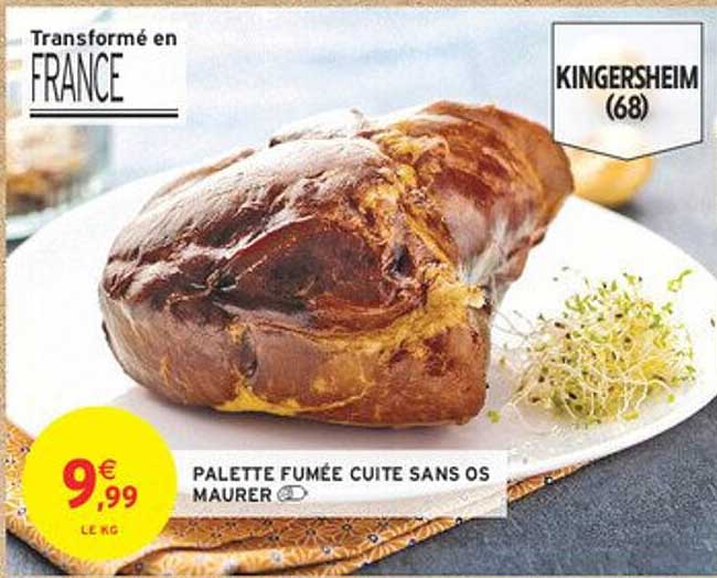 PALETTE FUMÉE CUITE SANS OS MAURER