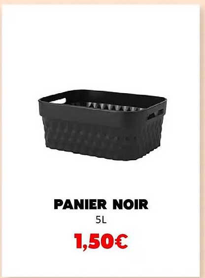 PANIER NOIR