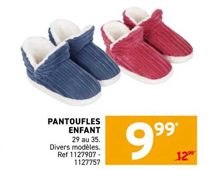 PANTOUFLES ENFANT