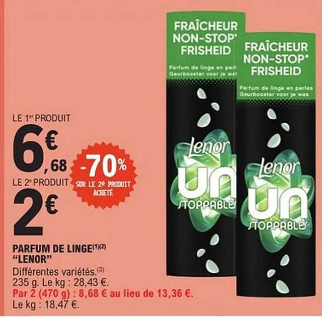 PARFUM DE LINGE "LENOR"