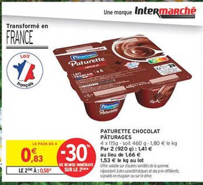 PATURETTE CHOCOLAT PÂTURAGES