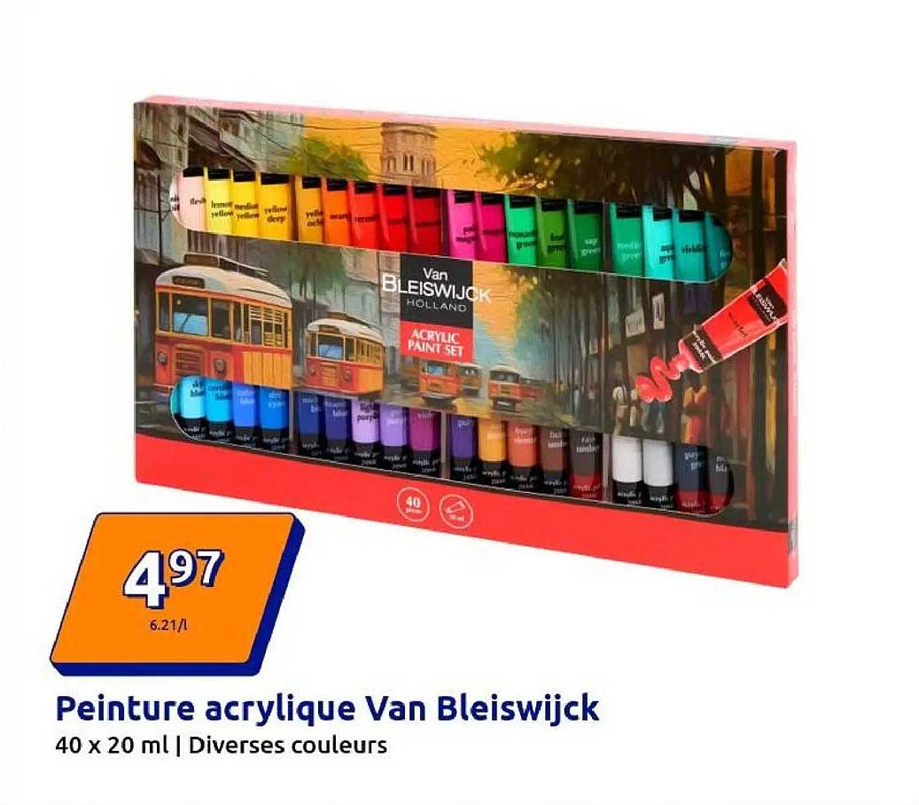 Peinture acrylique Van Bleiswijck