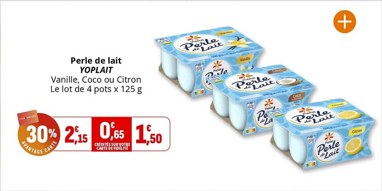 Perle de lait YOPLAIT