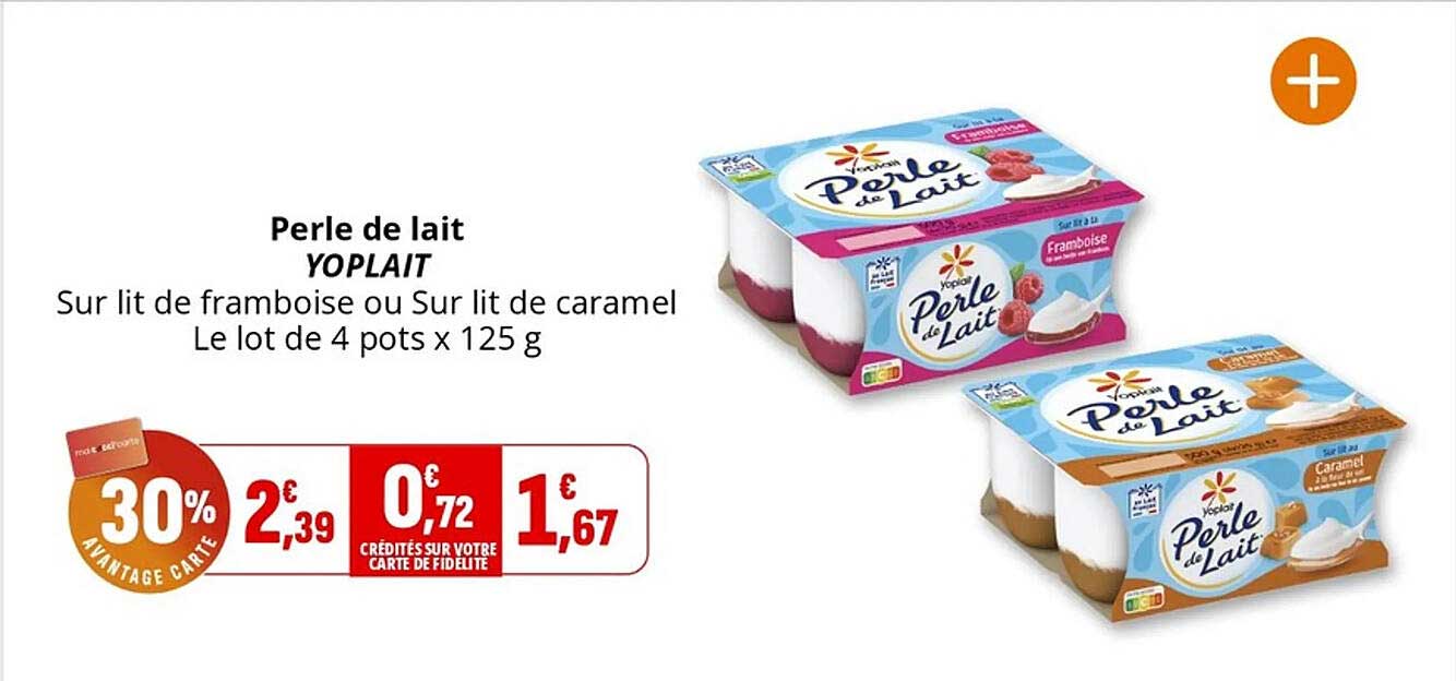 Perle de lait Yoplait