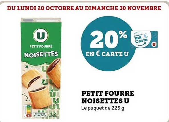 PETIT FOUR NOIRETTES U