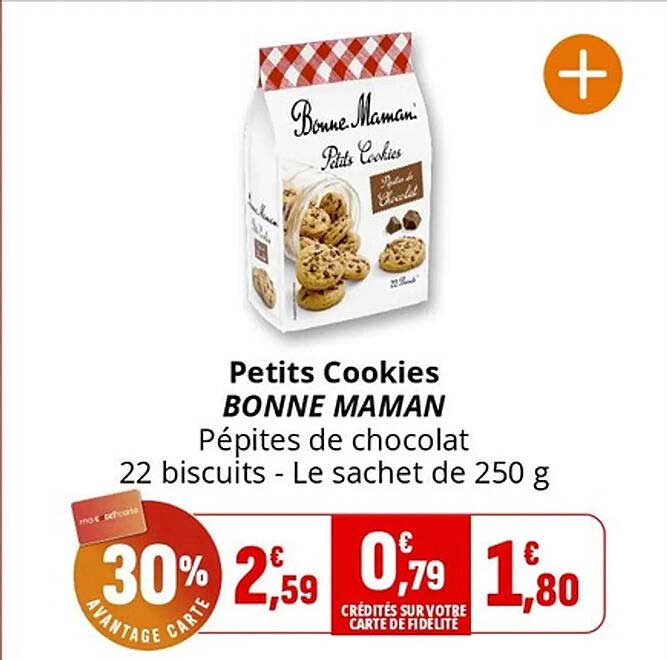 Petits Cookies BONNE MAMAN