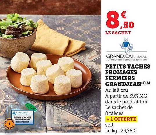 PETITS VACHES FROMAGES FERMIERS GRANDJEAN