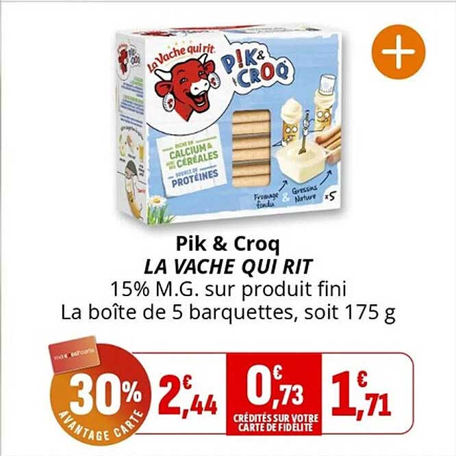 Pik & Croq LA VACHE QUI RIT