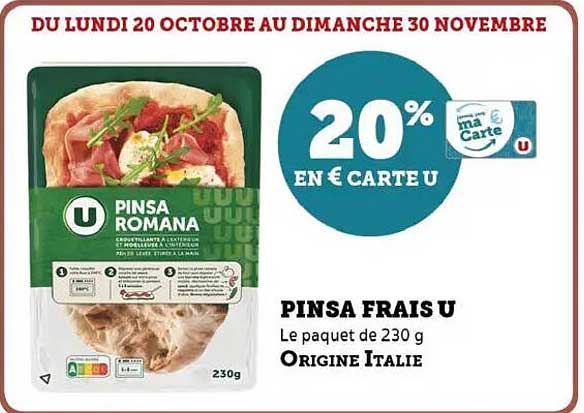 PINSA FRAIS U