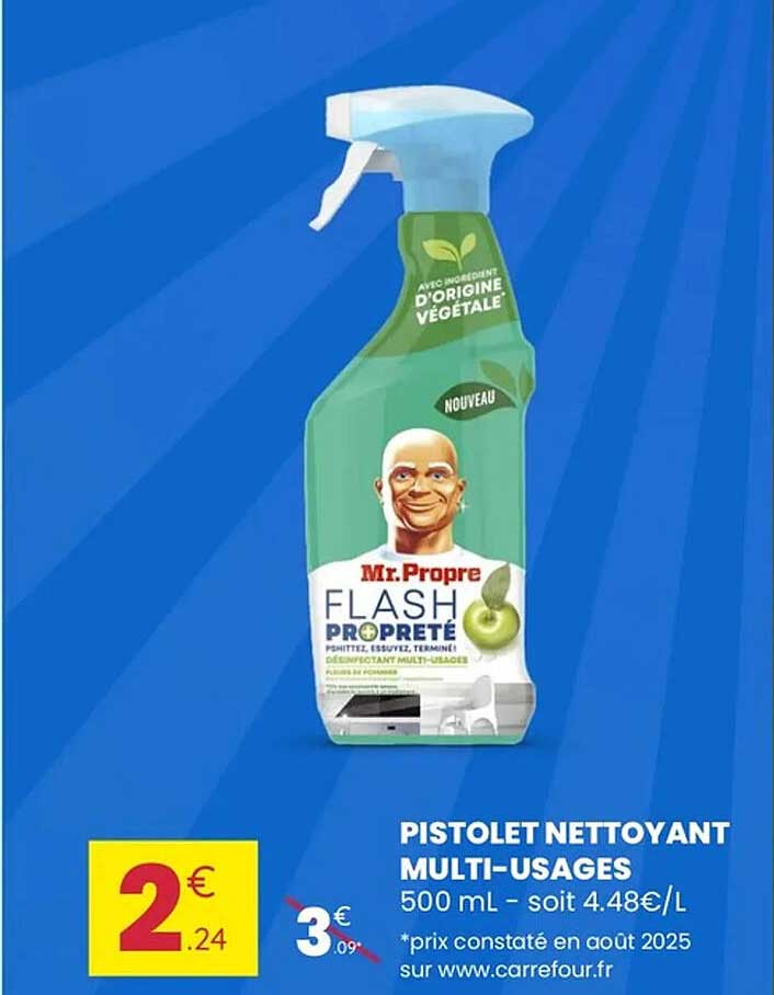 PISTOLET NETTOYANT MULTI-USAGES