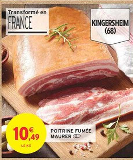 POITRINE FUMÉE MAURER