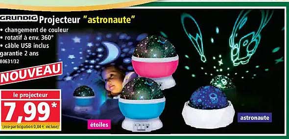 Projecteur "astronaute"