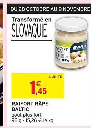 RAIFORT RÂPÉ BALTIC