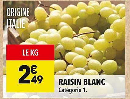 RAISIN BLANC