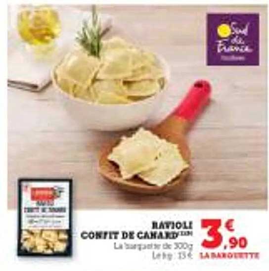 Ravioles Confit de Canard
