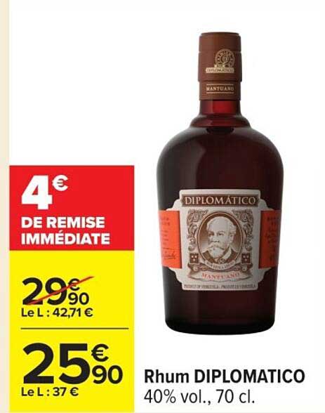 Rhum DIPLOMATICO
