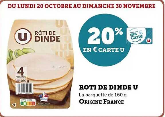 ROTI DE DINDE U