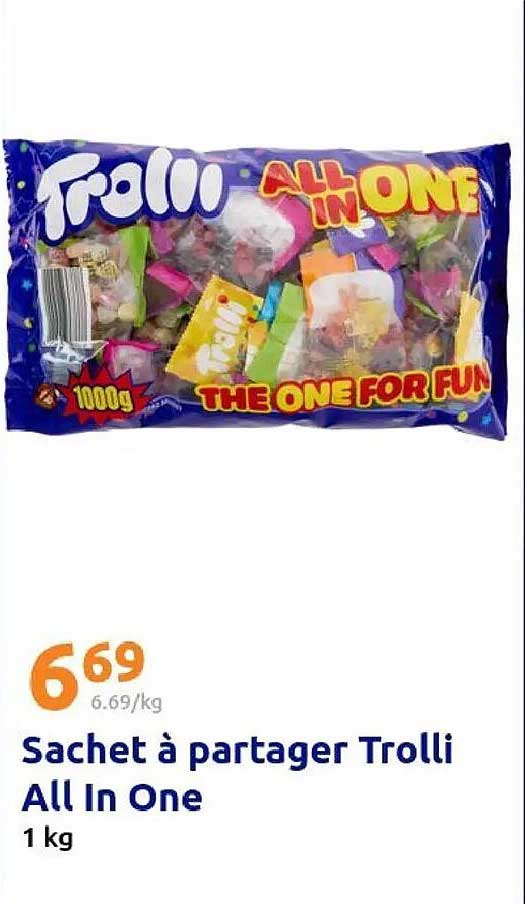 Sachet à partager Trolli All In One