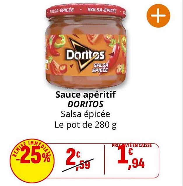 Sauce apéritif DORITOS Salsa épicée