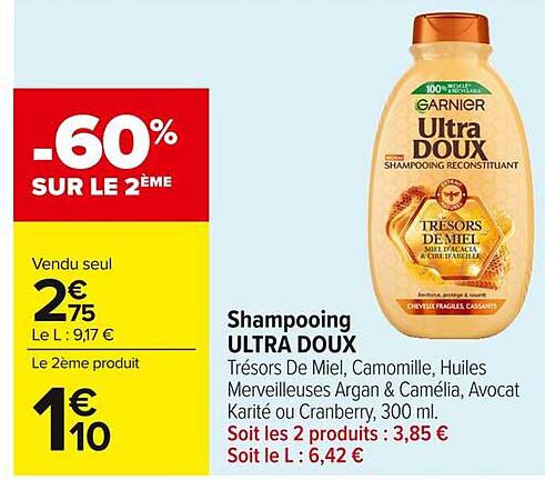 Shampooing ULTRA DOUX