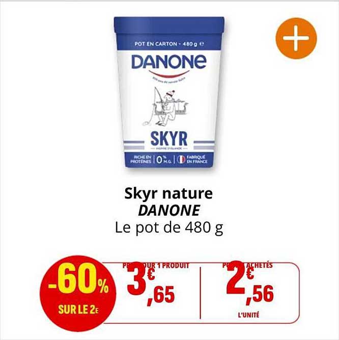 Skyr nature DANONE
