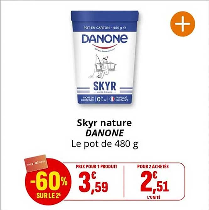 Skyr nature DANONE