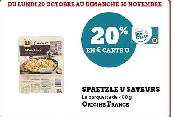 SPAETZLE U SAVEURS