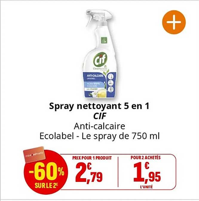 Spray nettoyant 5 en 1 CIF