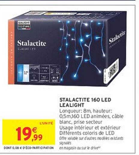 STALACTITE 160 LED LEALIGHT