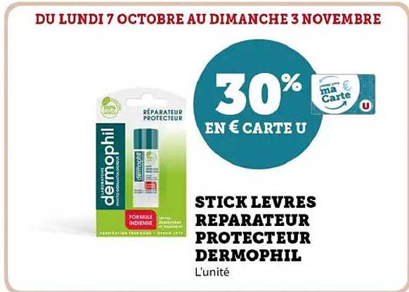 STICK LEVRES REPARATEUR PROTECTEUR DERMOFIL