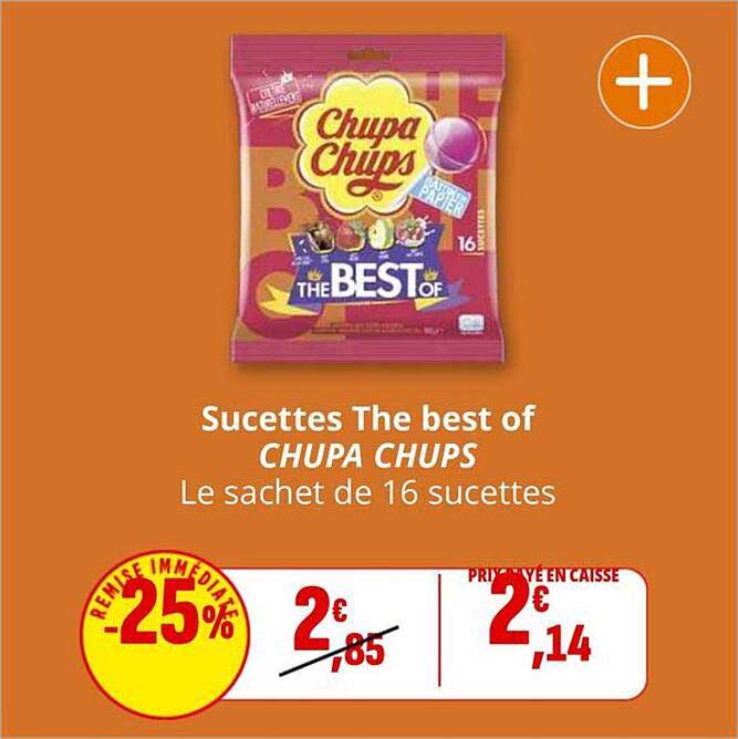 Sucettes The best of CHUPA CHUPS