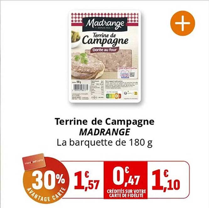Terrine de Campagne MADRANGE