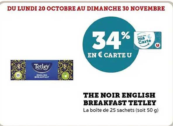 THE NOIR ENGLISH BREAKFAST TETLEY