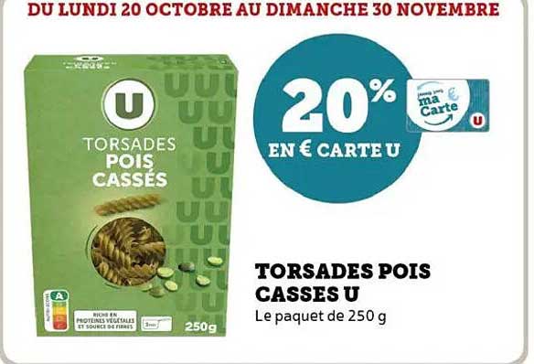TORSADES POIS CASSES U