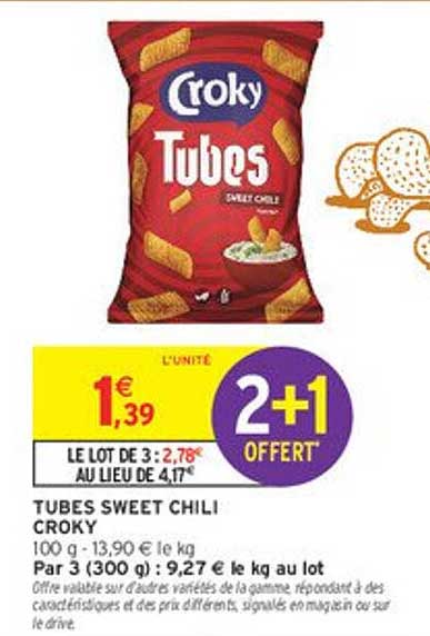TUBES SWEET CHILI CROKY