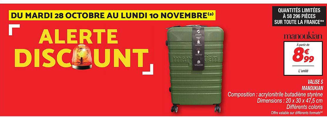 VALISE S MANOUKIAN