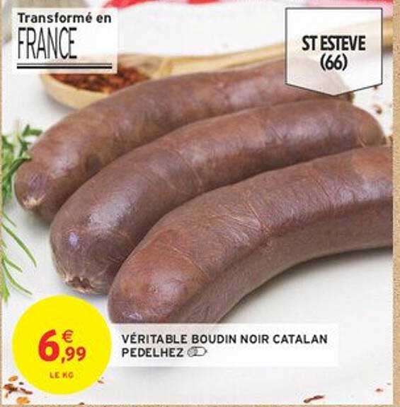 VÉRITABLE BOUDIN NOIR CATALAN PEDELHEZ
