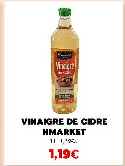 VINAIGRE DE CIDRE HMARKET