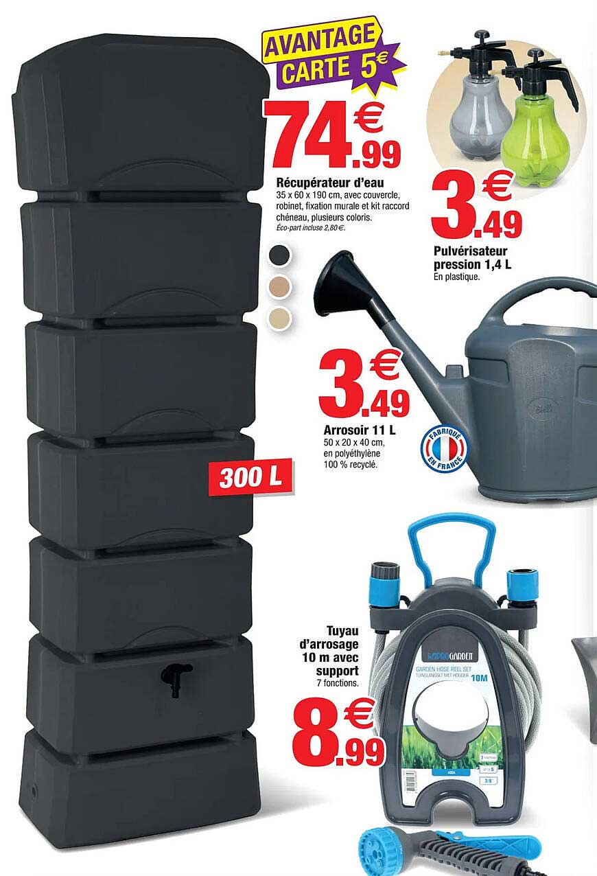 Récupérateur d’eau