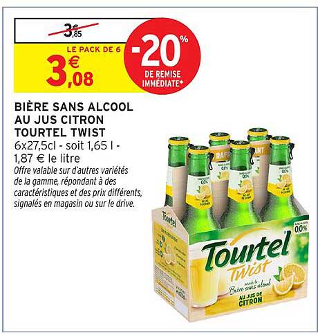 Bire Sans Alcool Au Citron