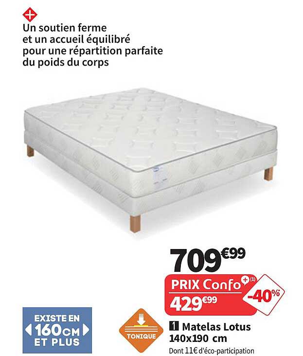 Matelas pneumatique Froyak 196 x 97 x 38 cm