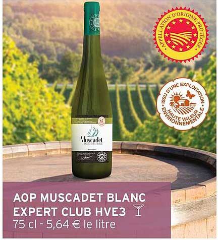 AOP MUSCADET BLANC EXPERT CLUB HVE3