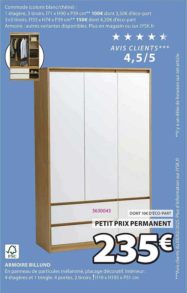 Armoire BILLUND