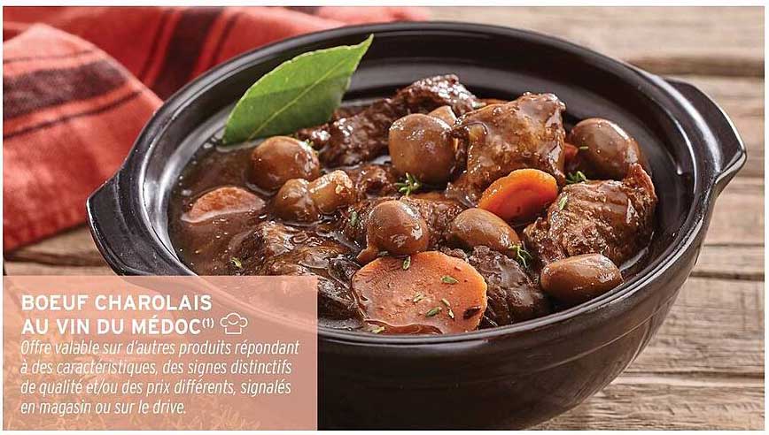 Boeuf Charolais au Vin du Médoc