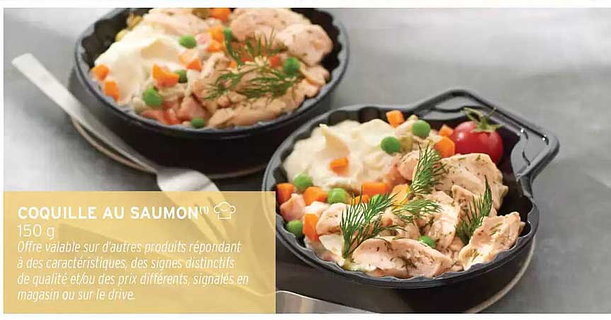 COQUILLE AU SAUMON